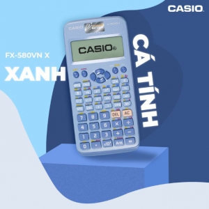 MÁY TÍNH CASIO FX580VN X-BU (XANH)