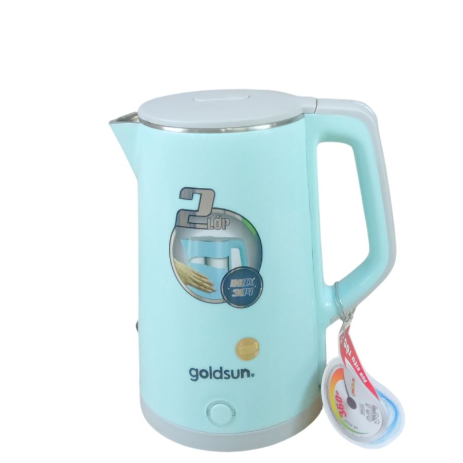 ẤM ĐUN SIÊU TỐC 2 LỚP GOLDSUN GKT-2606