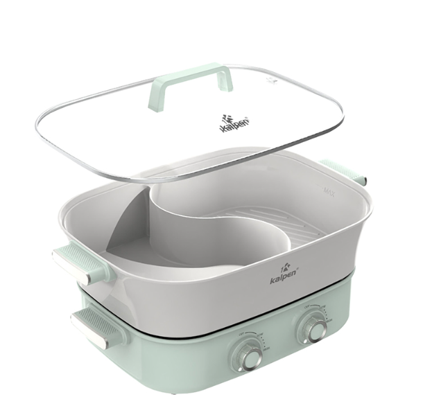 Bếp Nướng Lẩu Hai Ngăn Đa Năng Kalpen PP66