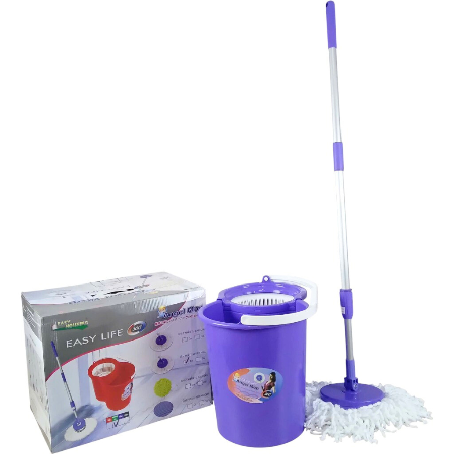 Chổi lau nhà ANGEL M.STOCK S350 TÍM 