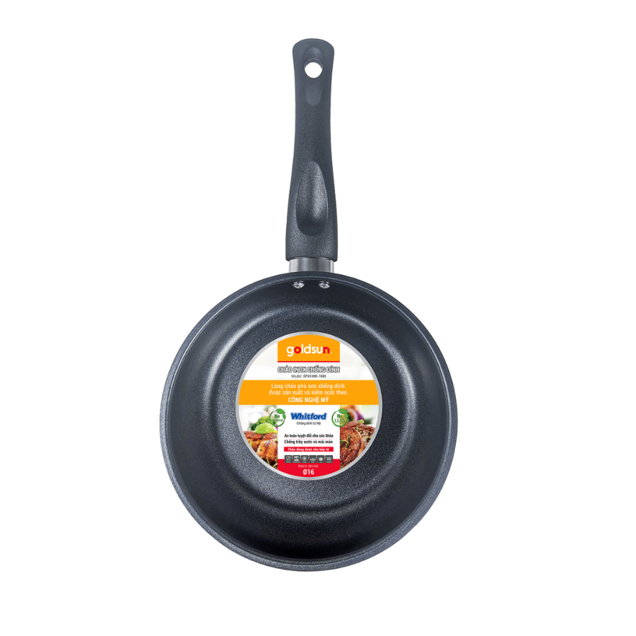 CHẢO CHỐNG DÍNH GOLDSUN GPA 1400-16IH 16cm