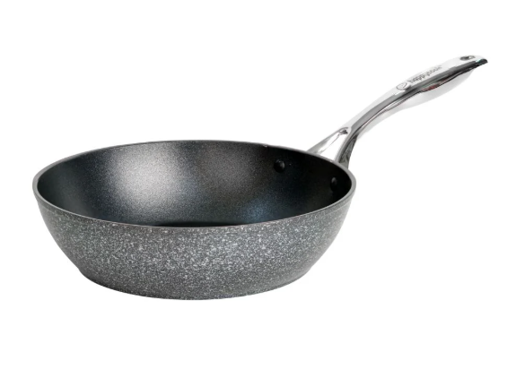 CHẢO SÂU VÂN ĐÁ BẾP TỪ SIÊU BỀN FORGED MEGA  20, 24, 26, 28 CM