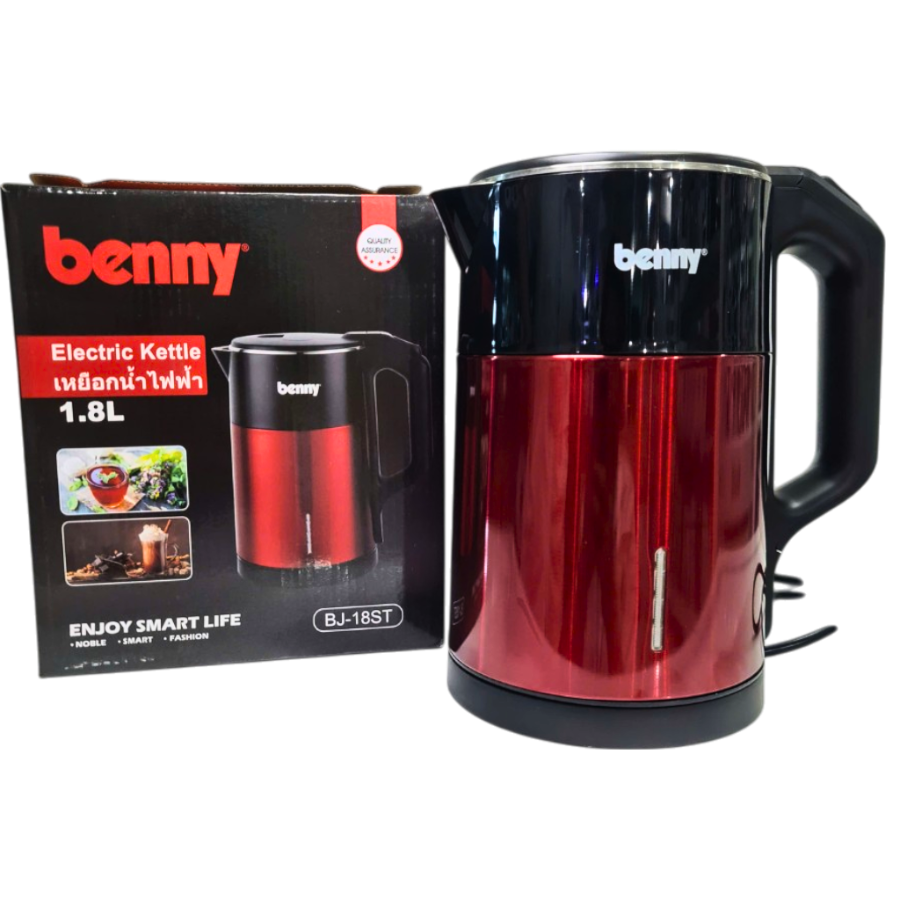 BÌNH ĐUN NƯỚC SIÊU TỐC BENNY BJ-18ST