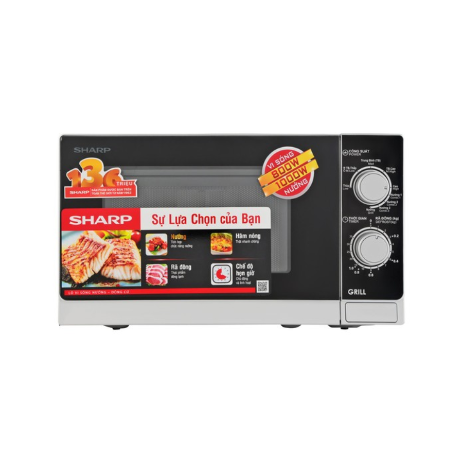 Lò Vi Sóng SHARP R-G222VN-S