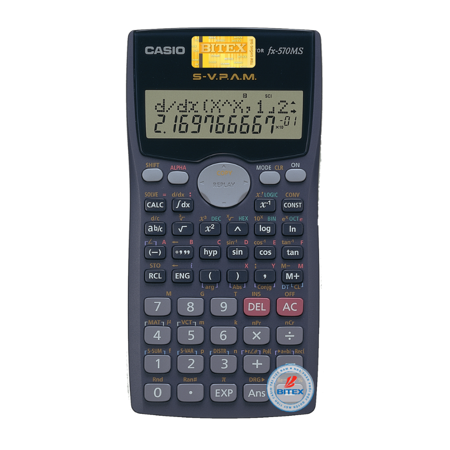 MÁY TÍNH CASIO FX-570MS (NEW)