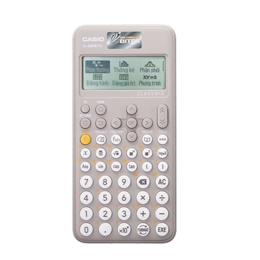 MÁY TÍNH CASIO FX880BTG-GY (XÁM) (TL)