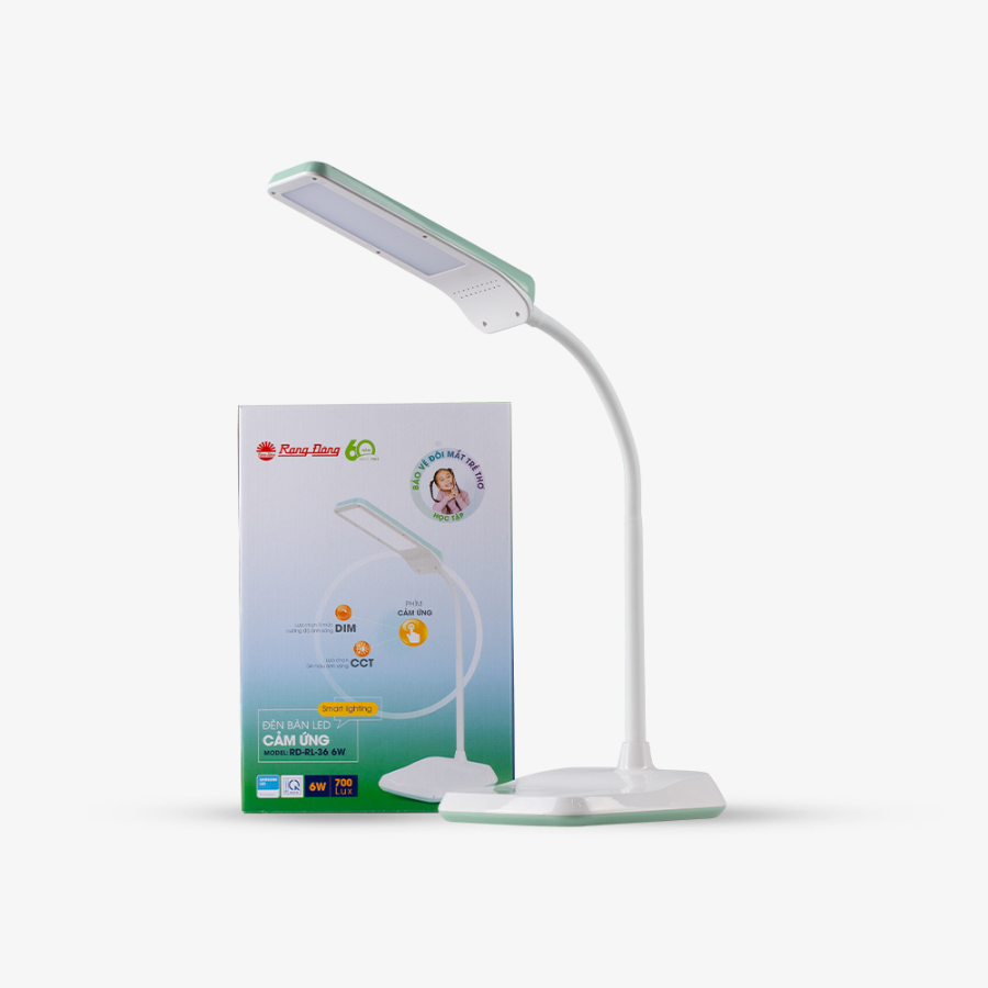ĐÈN BÀN LED CẢM ỨNG RD-RL-36LED