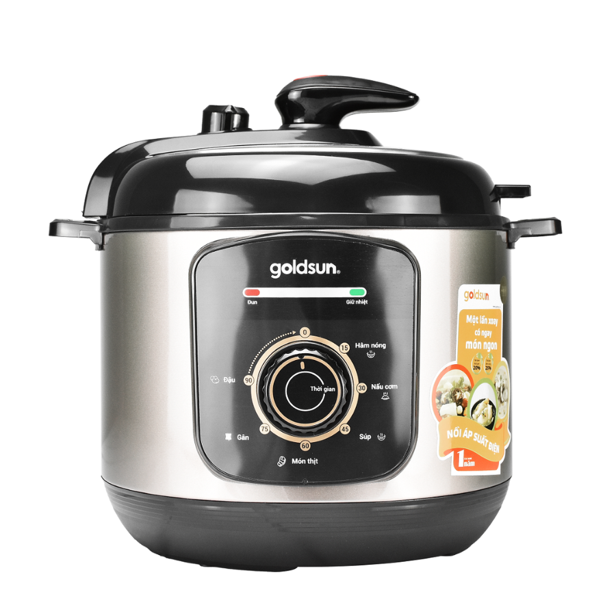 NỒI ÁP SUẤT ĐIỆN GOLDSUN GPC 5512-M