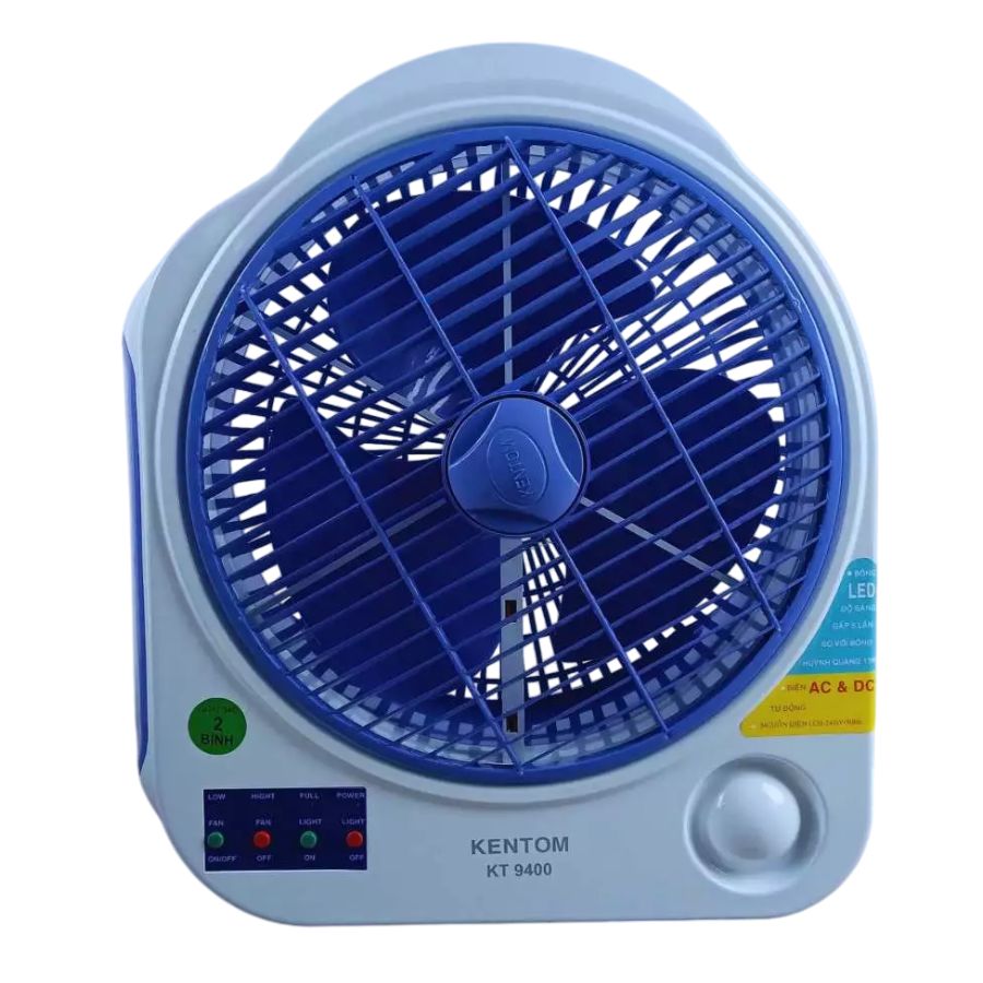 QUẠT SẠC KENTOM KT-9400