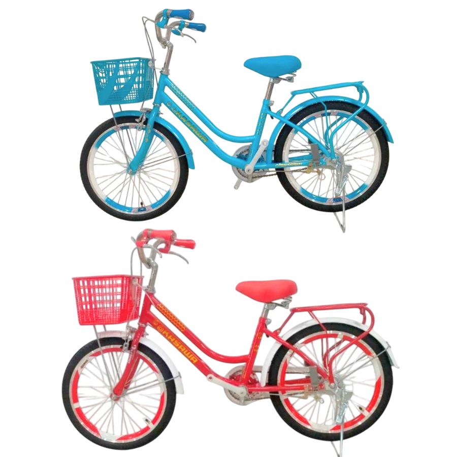 XE ĐẠP NỮ CÓ RỔ BÁNH 20